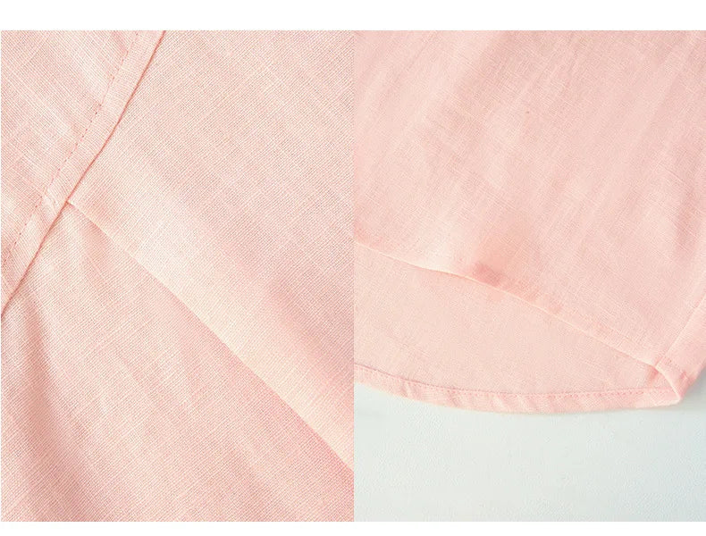 Retro Single-Breasted Collar Loose Shirt